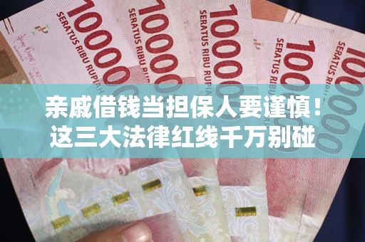 北京亲戚借钱当担保人要谨慎！这三大法律红线千万别碰