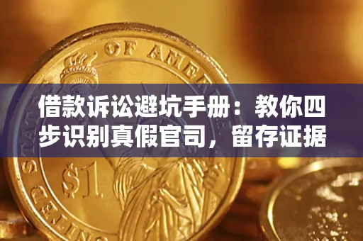北京借款诉讼避坑手册：教你四步识别真假官司，留存证据不踩雷