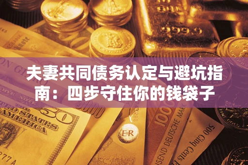 北京夫妻共同债务认定与避坑指南：四步守住你的钱袋子