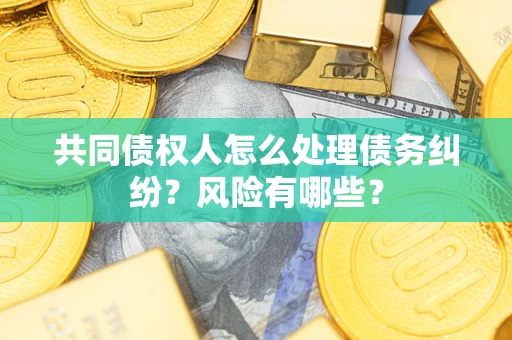 北京共同债权人怎么处理债务纠纷？风险有哪些？